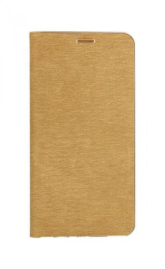FORCELL Pouzdro Samsung S21 FE knížkové Luna Book zlaté 86928