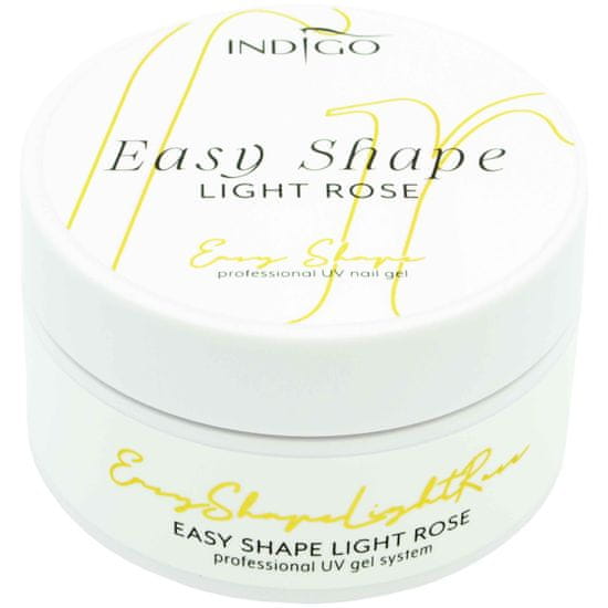 Indigo Easy Shape Light Rose - stavební gel na nehty, 30 ml