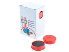 ARTA Magnety ARTA průměr 25mm, červené (10ks v balení)