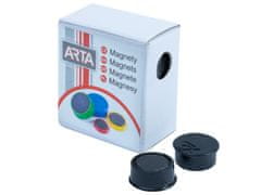 ARTA Magnety ARTA průměr 16mm, černé (10ks v balení)