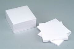AAO Záznamní kostky bílé - 9,5 cm x 9,5 cm x 7 cm / nelepená vazba