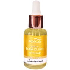 Indigo Keratin Shea Elixir Pop Sugar - olivový pro péči o nehtovou kůžičku s bambuckým máslem, 8 ml