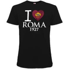 Fan-shop Tričko AS ŘÍM I love Roma Velikost: XXL