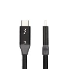 Northix Kabel USB-C na USB-C Thunderbolt 3 – 61 cm 