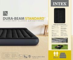 Intex nafukovací postel Standard Full se zvednutým podhlavníkem