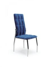 Halmar Jídelní židle Ally tmavě modrá