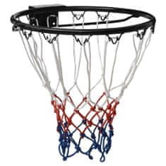 shumee Basketbalová obroučka černá 39 cm ocel