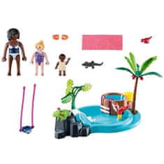 Playmobil Dětský bazének , Prázdniny, 42 dílků | 70611