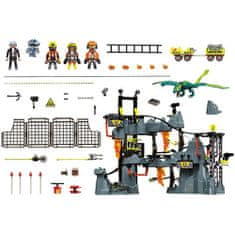 Playmobil Dino důl , Dinosauři, 366 dílků, 70925
