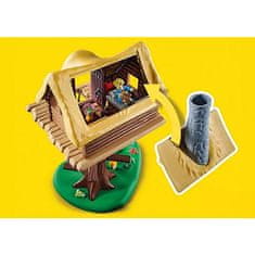 Playmobil Dům na stromě , Asterix, Trubadix a jeho žena, 96 dílků, 71016