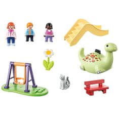 Playmobil Dětské hřiště , 1.2.3, 10 dílků | 71157