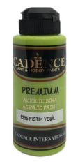 Akrylová barva Cadence Premium - pistáciově zelená / 120 ml