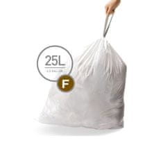 Simplehuman Pytle na odpadky 20 ks - velikost F 25L / simplehuman