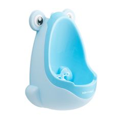 Baby Yuga Dětský pisoár žába - originál - sv. modrý 