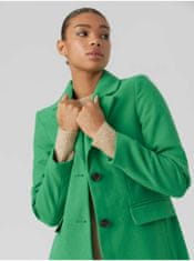 Vero Moda Zelený dámský kabát VERO MODA Gianna S