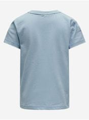 ONLY Světle modré holčičí tričko ONLY Wendy 158-164