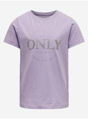 ONLY Světle fialové holčičí tričko ONLY Wendy 158-164