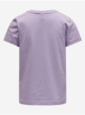ONLY Světle fialové holčičí tričko ONLY Wendy 158-164