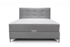 GMP Dvoulůžková postel BETA - šedá 180 × 200 cm