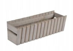Sobex Balkonový box dřevěný Daisy 60 cm písek