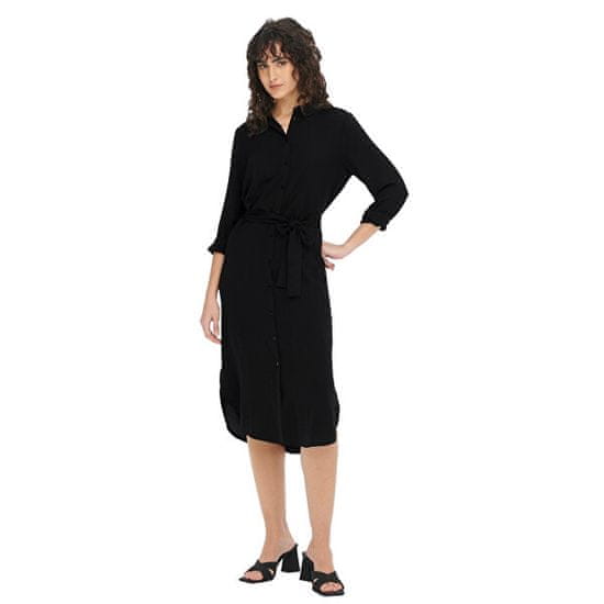 Jacqueline de Yong Dámské šaty JDYRACHEL Regular Fit 15267419 Black