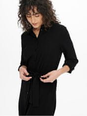 Jacqueline de Yong Dámské šaty JDYRACHEL Regular Fit 15267419 Black (Velikost M)