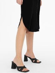 Jacqueline de Yong Dámské šaty JDYRACHEL Regular Fit 15267419 Black (Velikost XL)