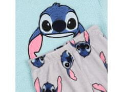 sarcia.eu Stitch Disney Dámské modré pyžamo sherpa s dlouhým rukávem XS