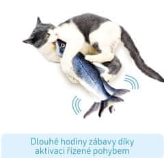 Mediashop Flippity Fish - Hračka pro kočky ryba