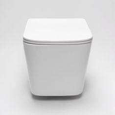 BPS-koupelny Závěsná WC mísa se SoftClose sedátkem REA RAUL, bílá
