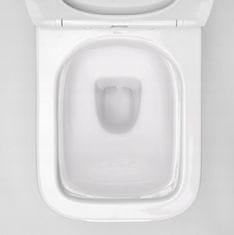 BPS-koupelny Závěsná WC mísa se SoftClose sedátkem REA RAUL, bílá
