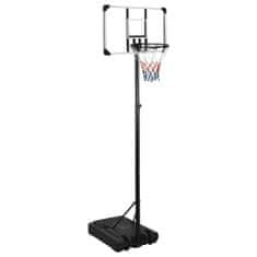 shumee VidaXL Basketbalový stojan s průhlednou deskou 235-305 cm