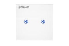 Tellur WiFi Smart Spínač, 2 porty, 1800 W, 10 A, bílý