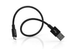 Verbatim Micro USB kabel 30cm, SYNC + CHARGE černý