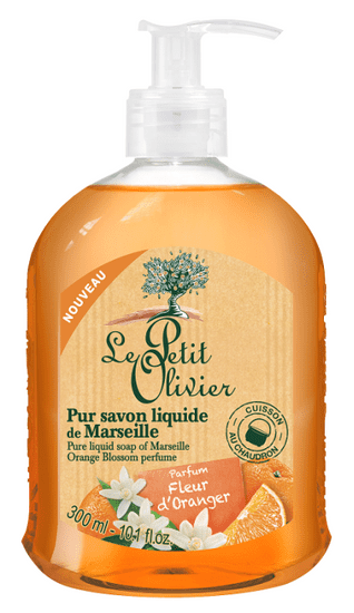 Le Petit Olivier Pure Liquid Soap of Marseille - Orange Blossom 300 ml