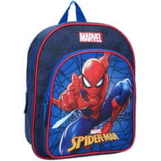 Vadobag Dětský batoh s přední kapsou Spiderman - MARVEL