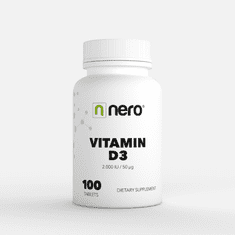 Vitamín D3 2000 IU, 50μg 100 tablet / na 7 měsíců