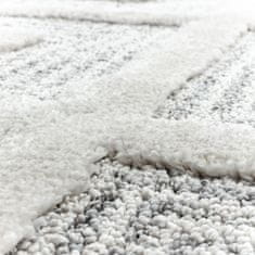 Ayyildiz Kusový koberec Pisa 4707 Grey 80x150