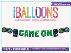 Unique Balónkový banner Game On 365cm