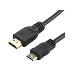 AQ HDMI kabel HDMI na mini HDMI, 1, 5 m (CV12015)