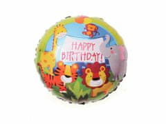 Kraftika 1ks ultikolor nafukovací balónek happy birthday