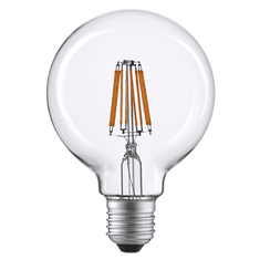 Diolamp  Retro LED Globe Filament žárovka čirá G95 6W/230V/E27/2700K/690Lm/360°/DIM