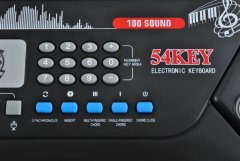 Aga Elektronické klávesy 54 kláves černá ISO 8238