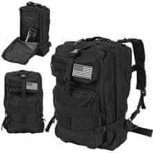 Trizand Vojenský batoh 38L černá ISO 8919