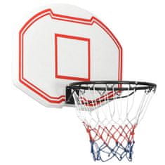 shumee vidaXL Basketbalové opěradlo Bílé 90x60x2 cm Polyetylen
