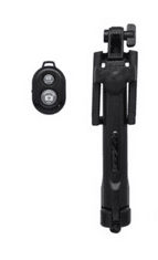 OEM Selfie tyč / stativ tripod Bluetooth černý