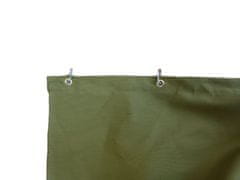 ACCSP Termoizolační textilie (závěsy) do dílny - khaki - nehořlavý - rozměr šíře 1,5 m x výška 2,1 m 