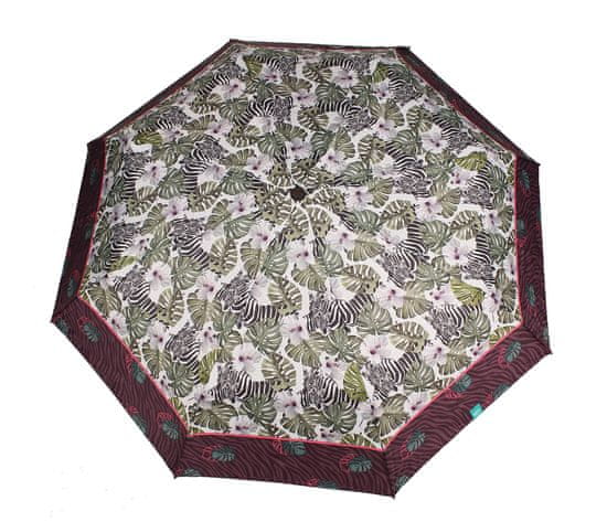 Perletti Dámský plně automatický deštník "Listy"