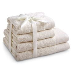 FLHF Amari krémový ručník 2*70x140+2*50x100 AmeliaHome