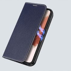 Dux Ducis Skin X2 knížkové kožené pouzdro na Samsung Galaxy S23 Plus, modré